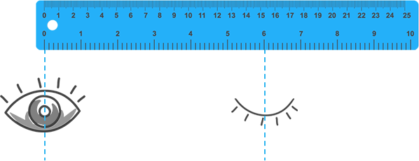 How to draw a ruler step by step