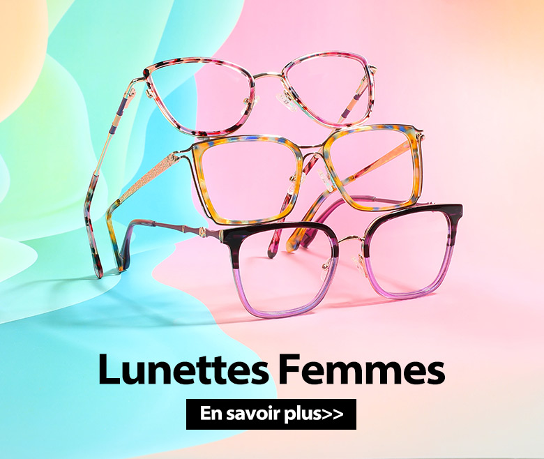 Lunettes Asymétriques Modernes Anti-lumière Bleue - Monture Ronde Unisexe, Plusieurs Coloris, Légères Et Stylées